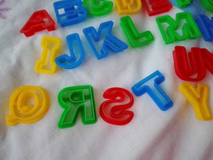 Forme alphabets, lettres x 26
Pâte à modeler - photo numéro 6