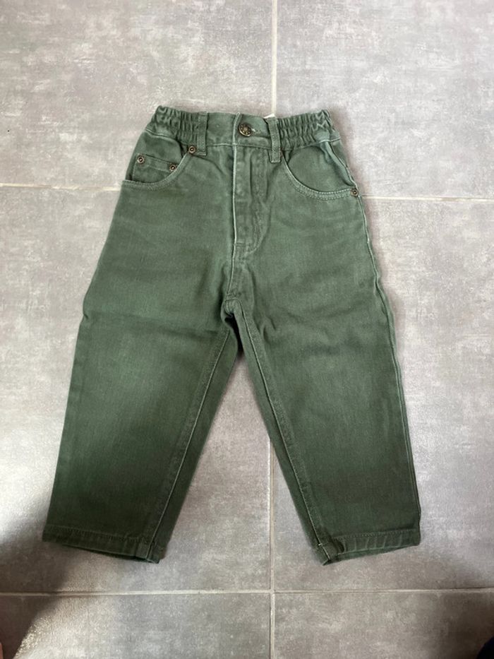 Pantalon en jean kaki mixte 2 ans