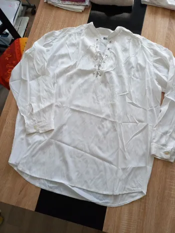 Tunique blanche grande taille