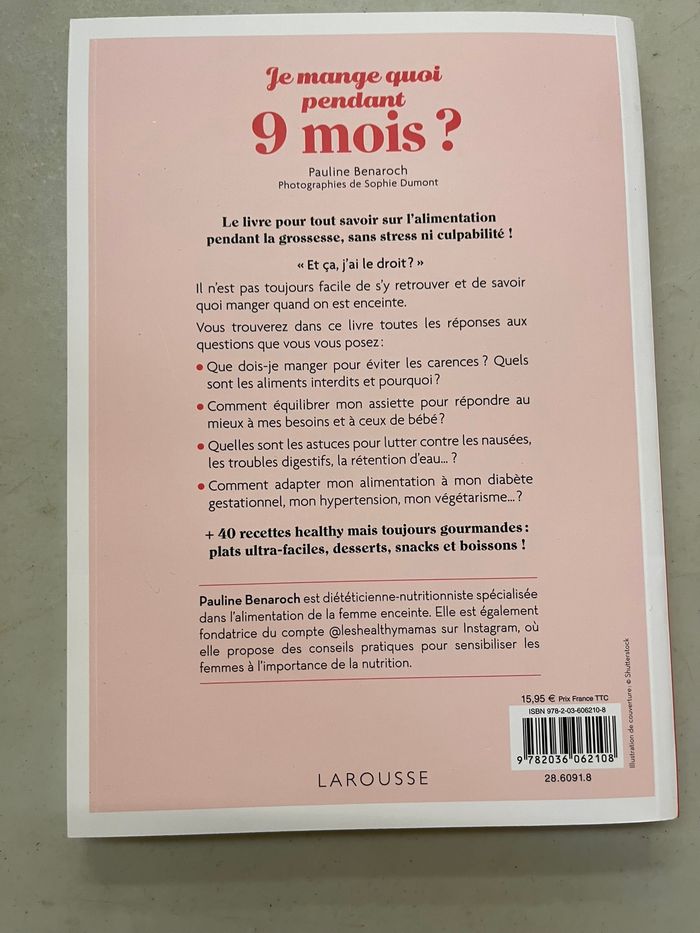 Livre alimentation grossesse - photo numéro 2