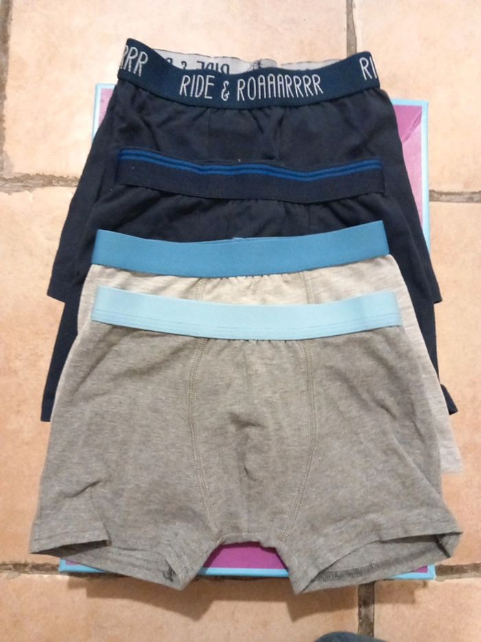 Lot de 4 caleçon garçon 110/116