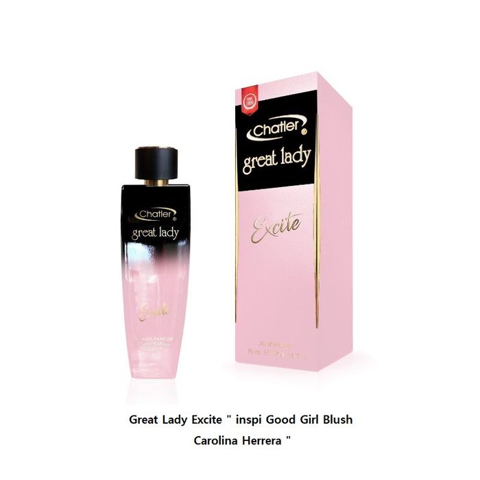 Great Lady Excite" inspi Good Girl Blush Carolina Herrera "eau de Parfum femme 100ml