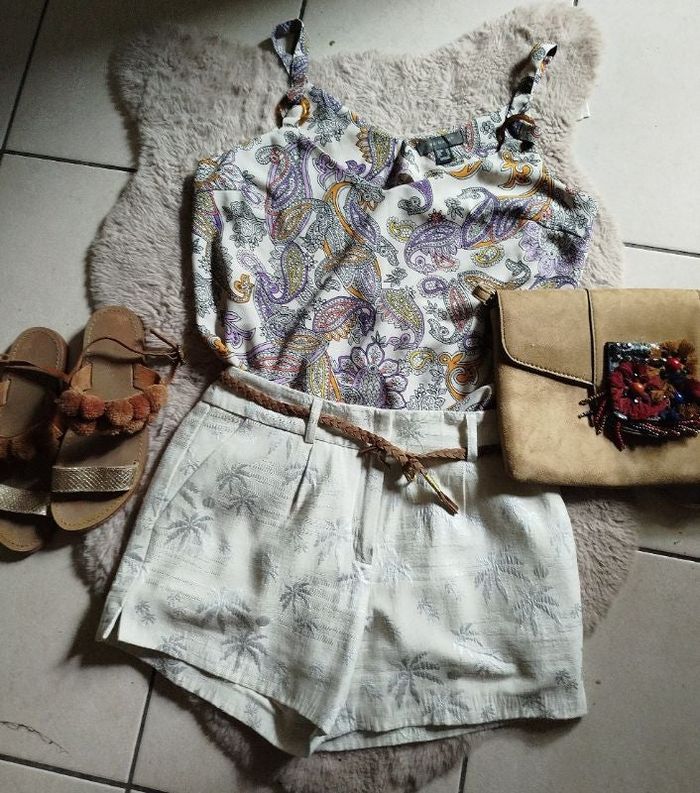 Short chic qualité motif brillant ETAM