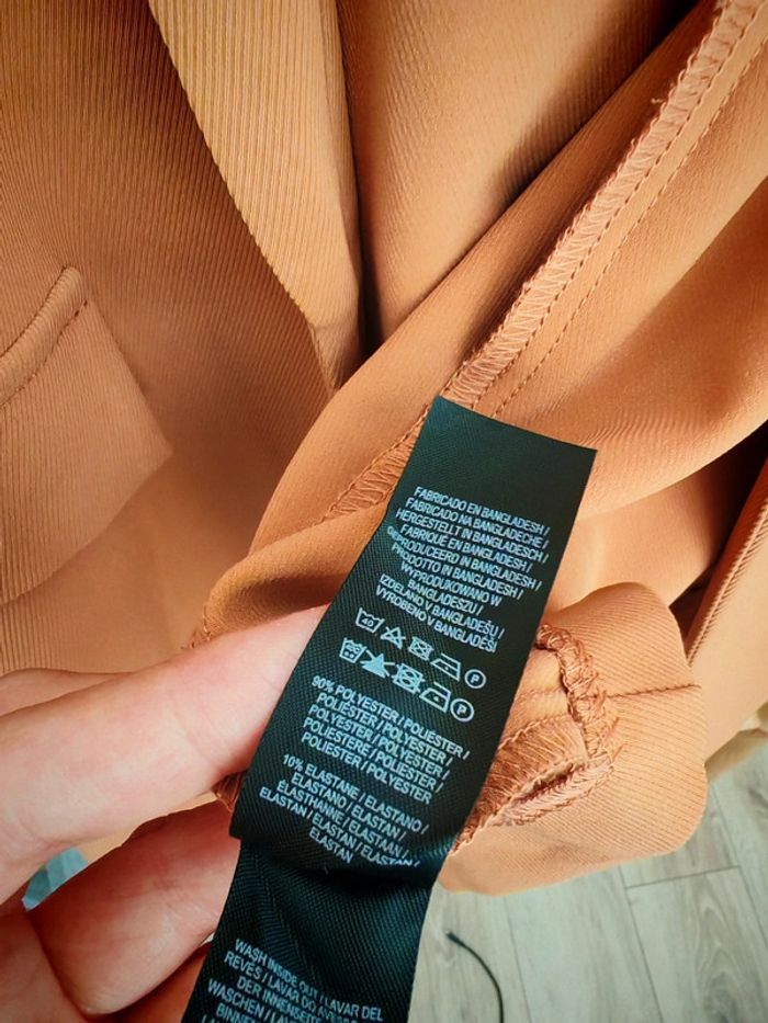 Lot de deux blazers primark moutarde et terracotta rouge foncé - photo numéro 5