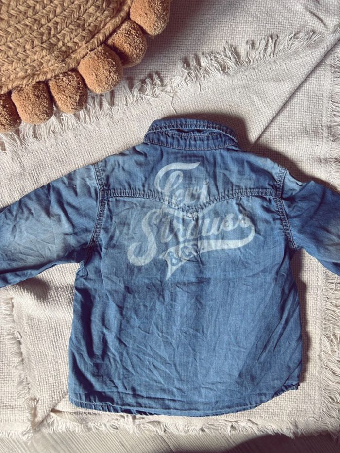 Chemise en jean levis 24 mois - photo numéro 3