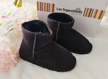 Bottes Bottines Cuir Intérieur Fourrées Les Tropeziennes T30