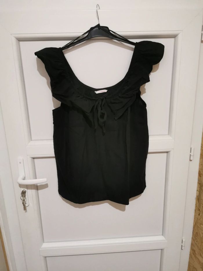 Tunique noir camaïeu L