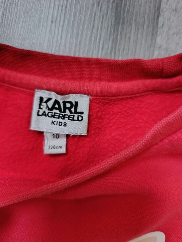 Sweat Karl Lagerfeld 10 ans - photo numéro 5