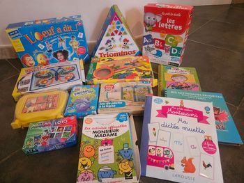 Lot jeu ludique et d'apprentissage