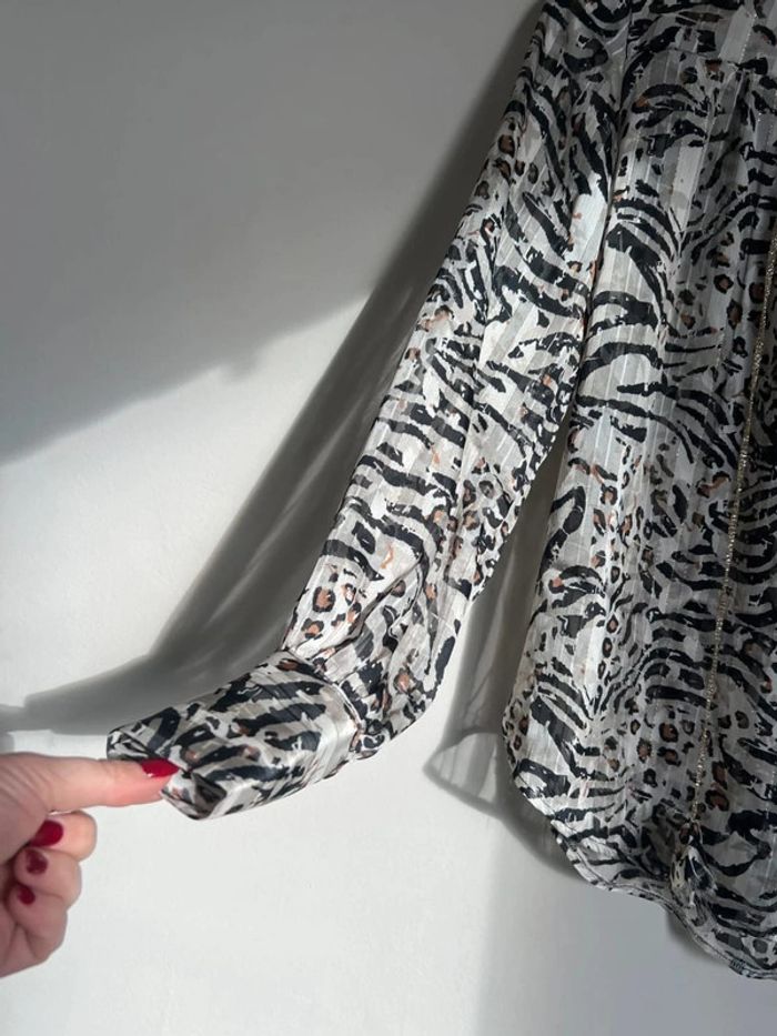 Blouse léopard Ema Blues - photo numéro 6