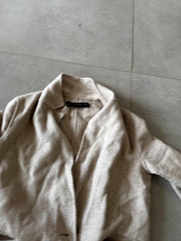 Long manteau Zara Woman, taille XS, bon état - photo numéro 4