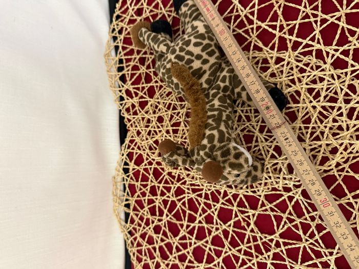 Peluche girafe PLEIN NORD marron beige - photo numéro 2