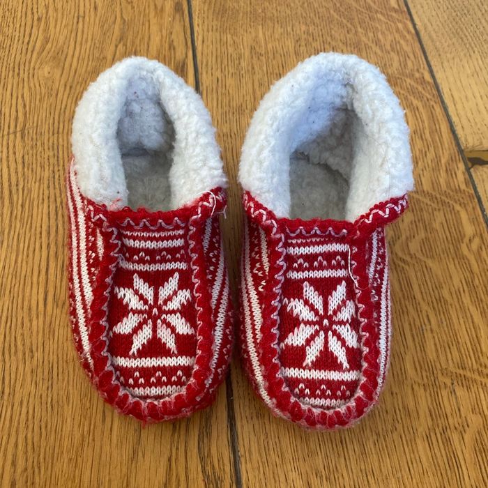Chaussons chaudes montagne
