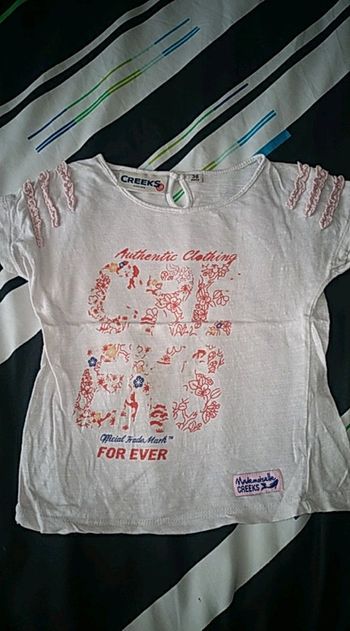 T shirt manches courtes 24 mois