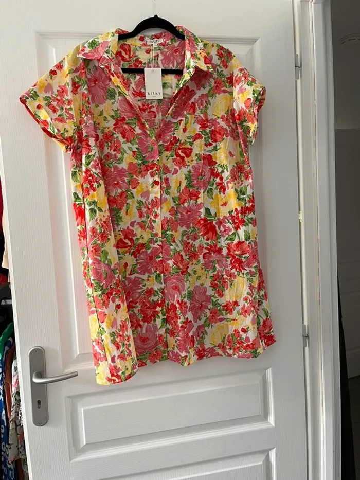 Robe fleurie ete