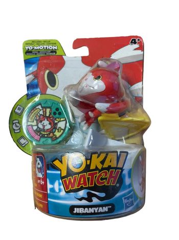 Figurine Yo-Kai Watch Jibanyan + Yo-Motion Hasbro neuf