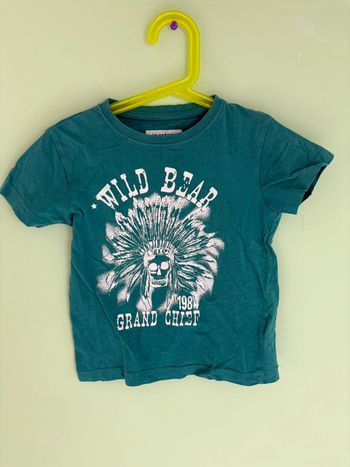 T’es shirt bleu turquoise