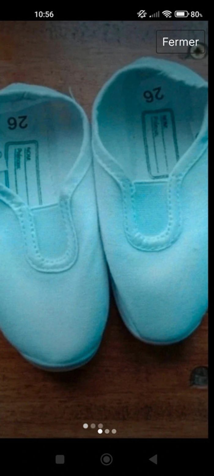 Ballerines blanches