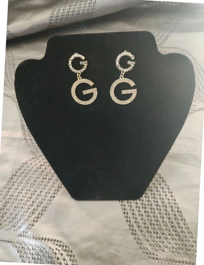Boucles d'oreilles Double G - photo numéro 7
