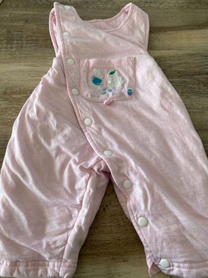 Combinaison hiver salopette Maternité puériculture bébé fille 1 mois - photo numéro 3