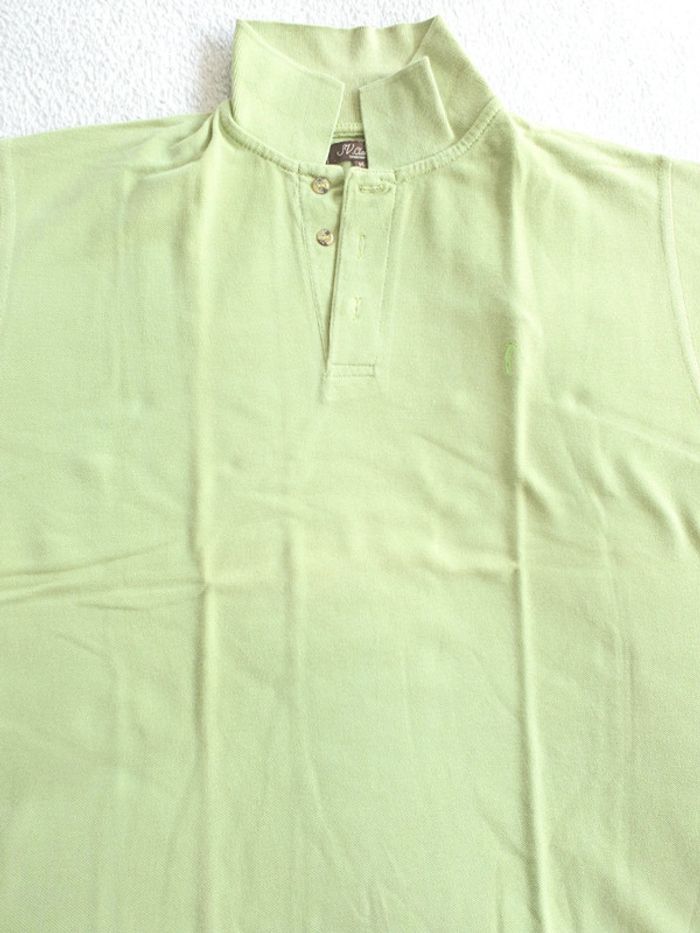 Polo homme vert pomme M - photo numéro 2