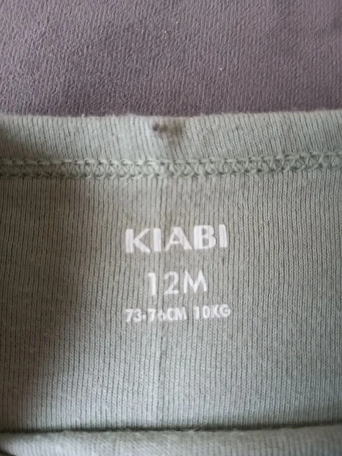 Body manches longues - Taille 12 mois - Kiabi - photo numéro 3