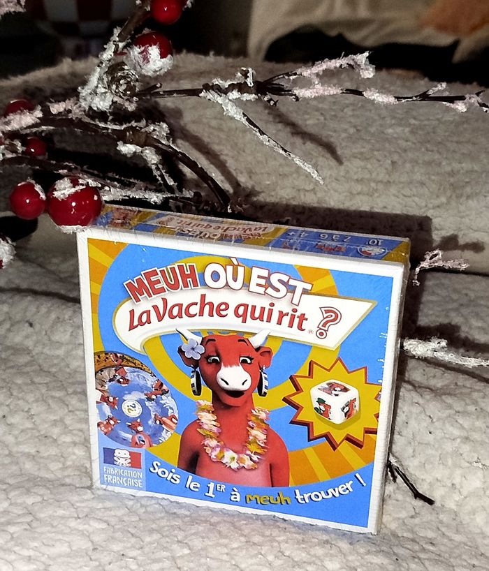 🎁Ludo éducatif Meuh où est la vache qui rit Neuf sous blister