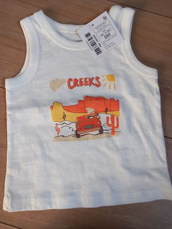 Débardeur garçon 6mois creeks