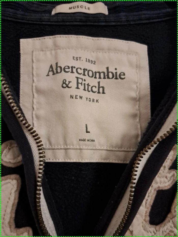 Sweat à capuche Abercrombie & Fitch taille L - photo numéro 2