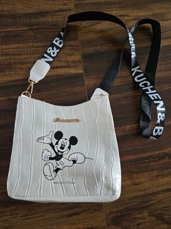 Neuf Sac a main sacoche femme disney Mickey blanc