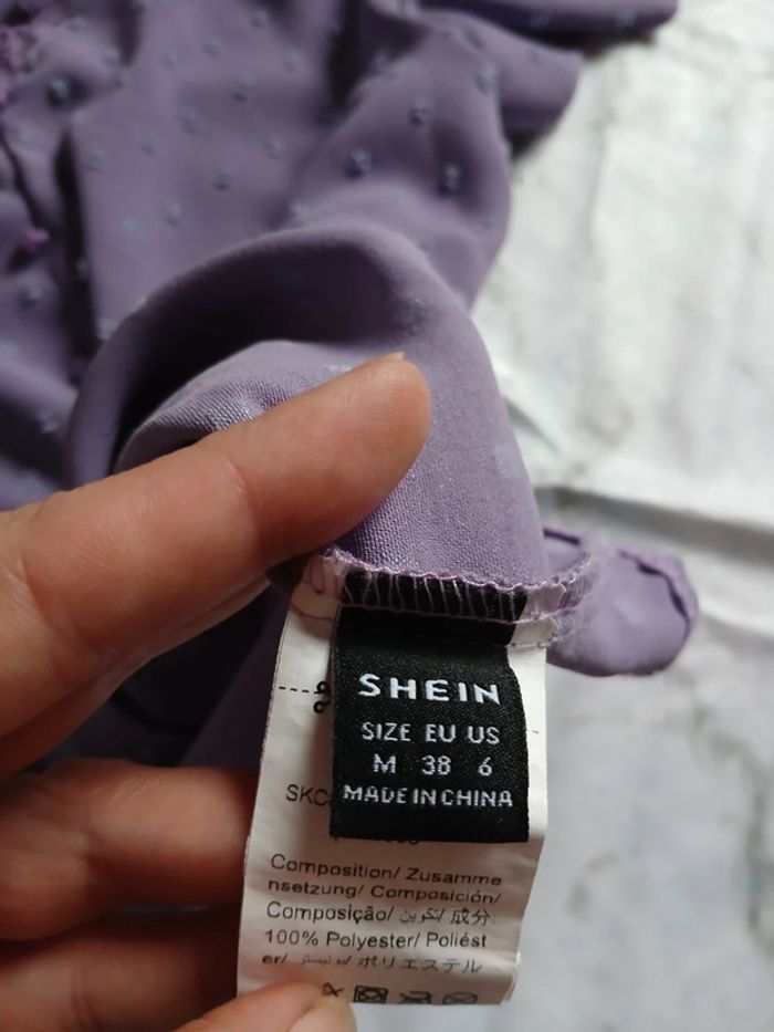 Blouse lilas Shein taille M - photo numéro 6
