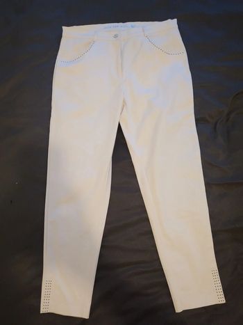 Pantalon 3/4 neuf blanc 38 Joy of life