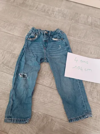 Pantalon jean 4 ans 104 cm zara