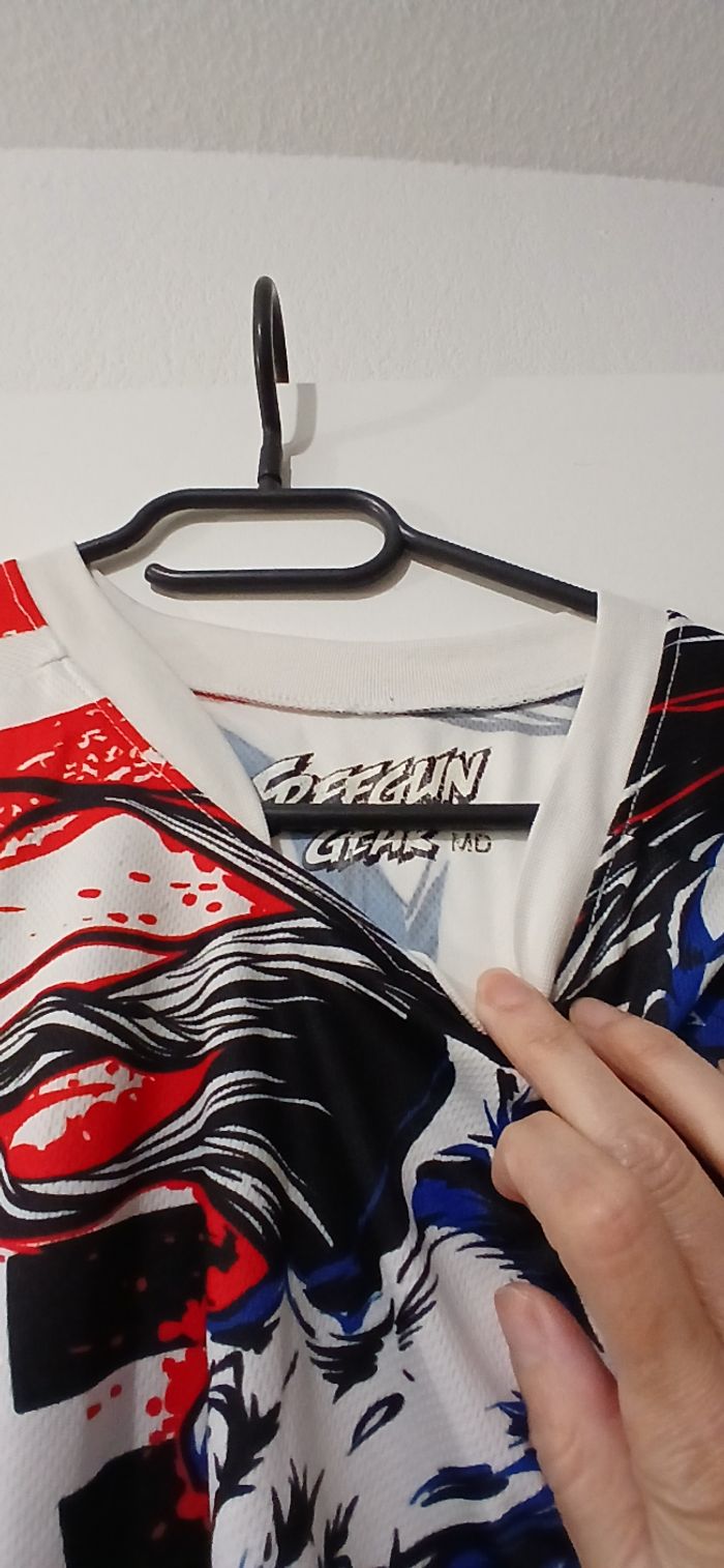 Tee-shirt manches longues motocross freegun taille xl - photo numéro 3