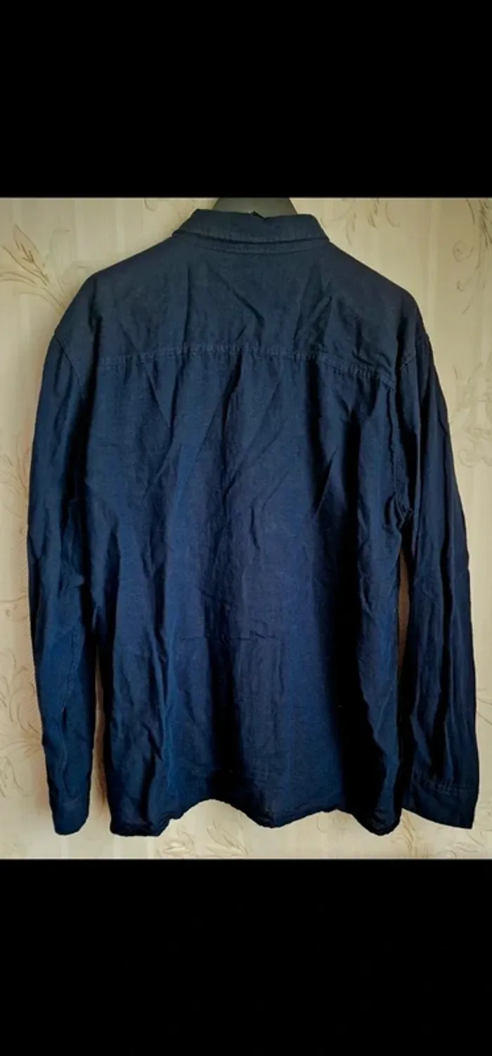 Chemise homme bleu - photo numéro 2