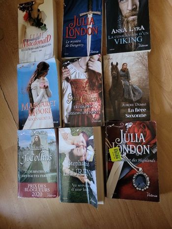 Livres collection Victoria