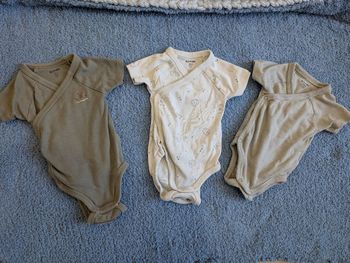 Bodies manches courtes 3 mois Kiabi