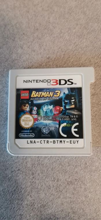 Jeux 3ds en loose lego batman 3 au-dela de gotham
