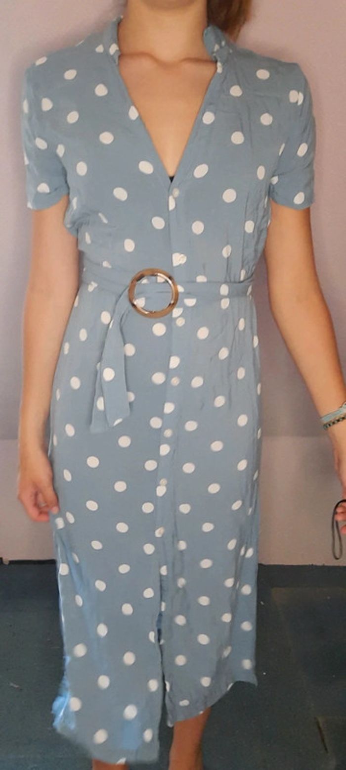 Robe longue pois - photo numéro 2