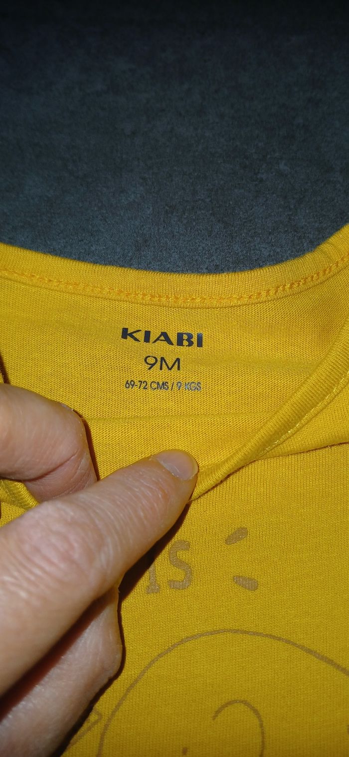 T-shirt kiabi orange - photo numéro 8