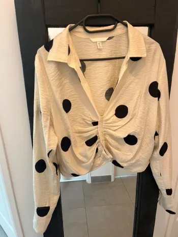Blouse à pois