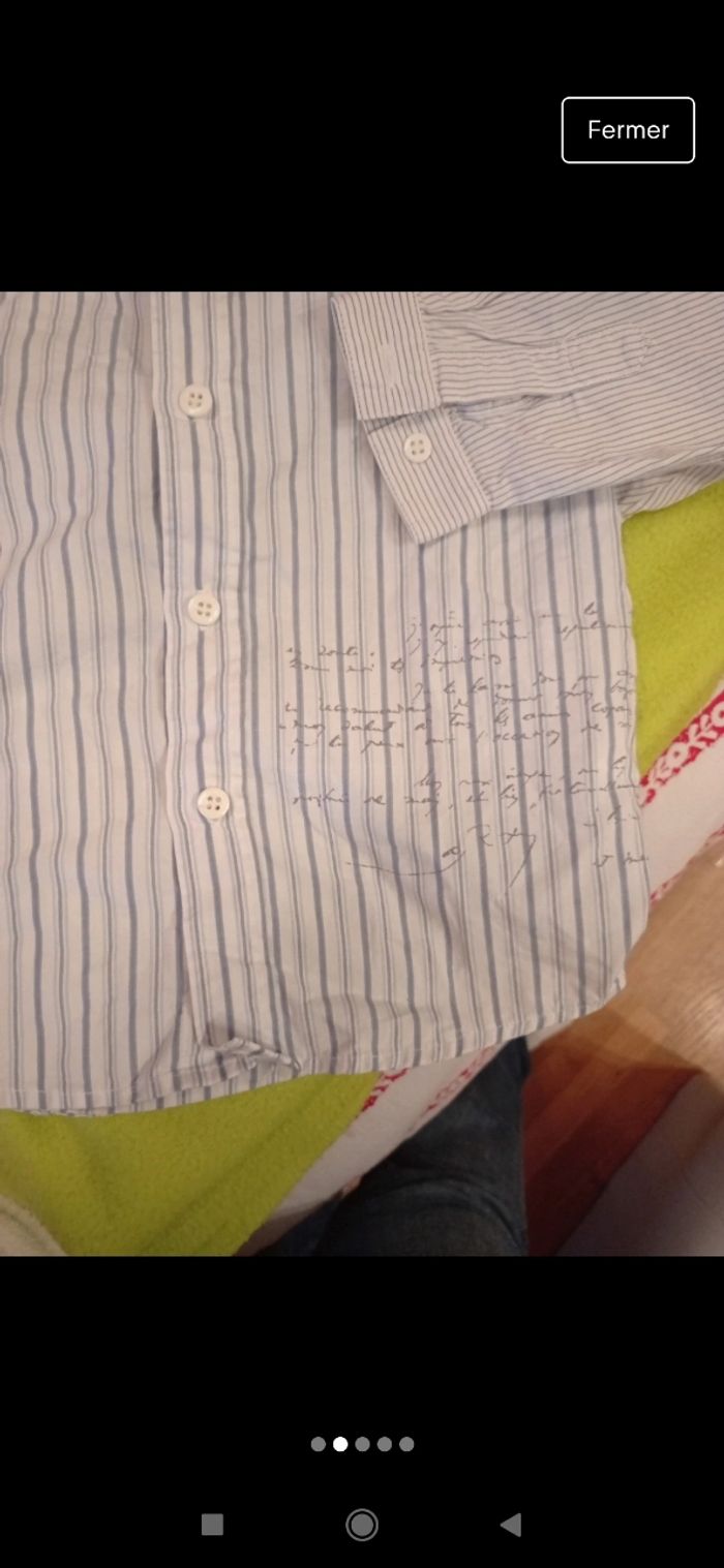 Chemise rayure - photo numéro 2