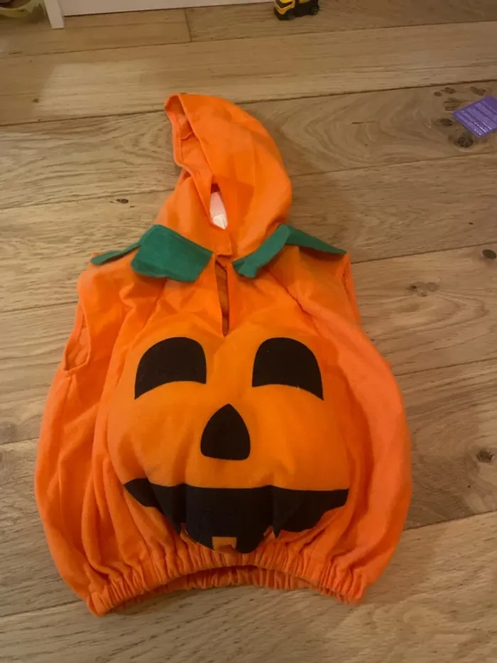 Déguisement citrouille