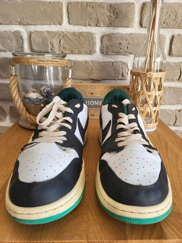 Baskets Nike air Jordan 1 low - Travis Scott - photo numéro 10