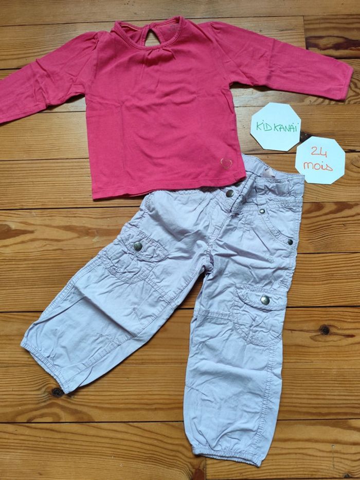 Ensemble pantalon et tee shirt