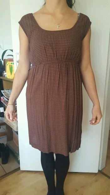 Robe cache cache marron