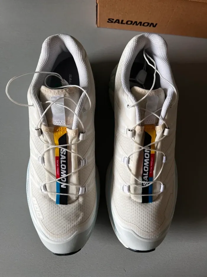 Salomon XT-6 – Vanilla Ice / Ballad Blue unisex - photo numéro 6