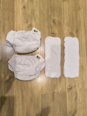 Lot de 2 couches lavables évolutives Littlelamb neuves