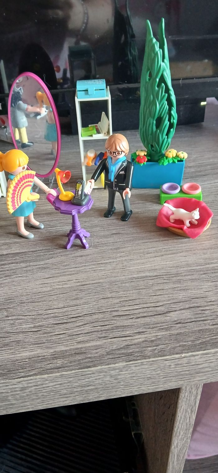 Playmobil couple servante meubles etc - photo numéro 5