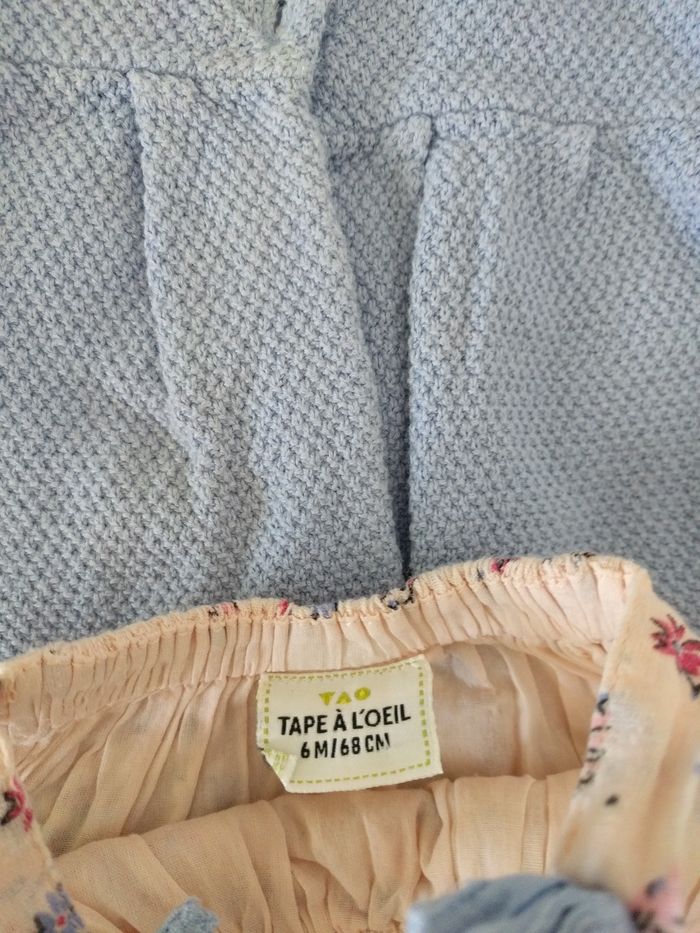 Robe été et gilet tape a l'œil 6 mois - photo numéro 3